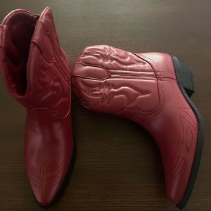 Red Western Boots